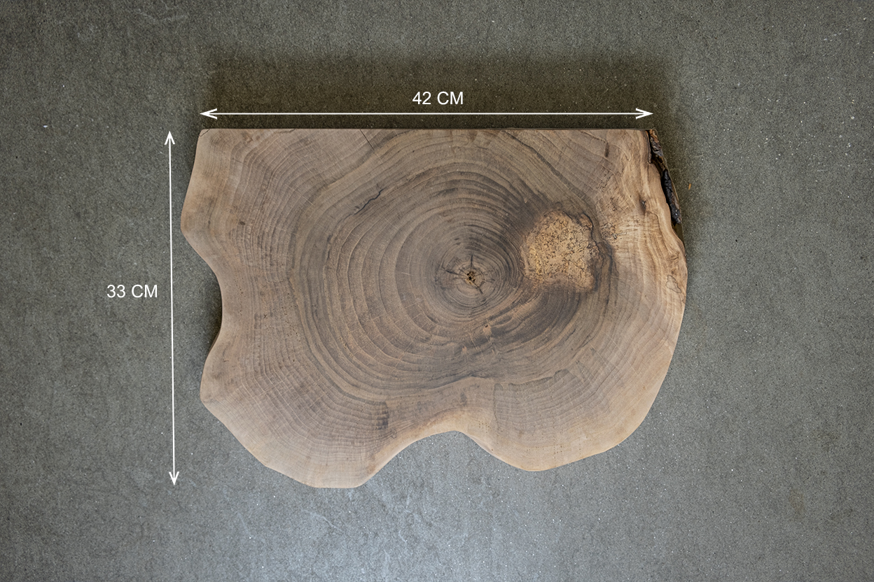 Plan de vasque en bois de noyer