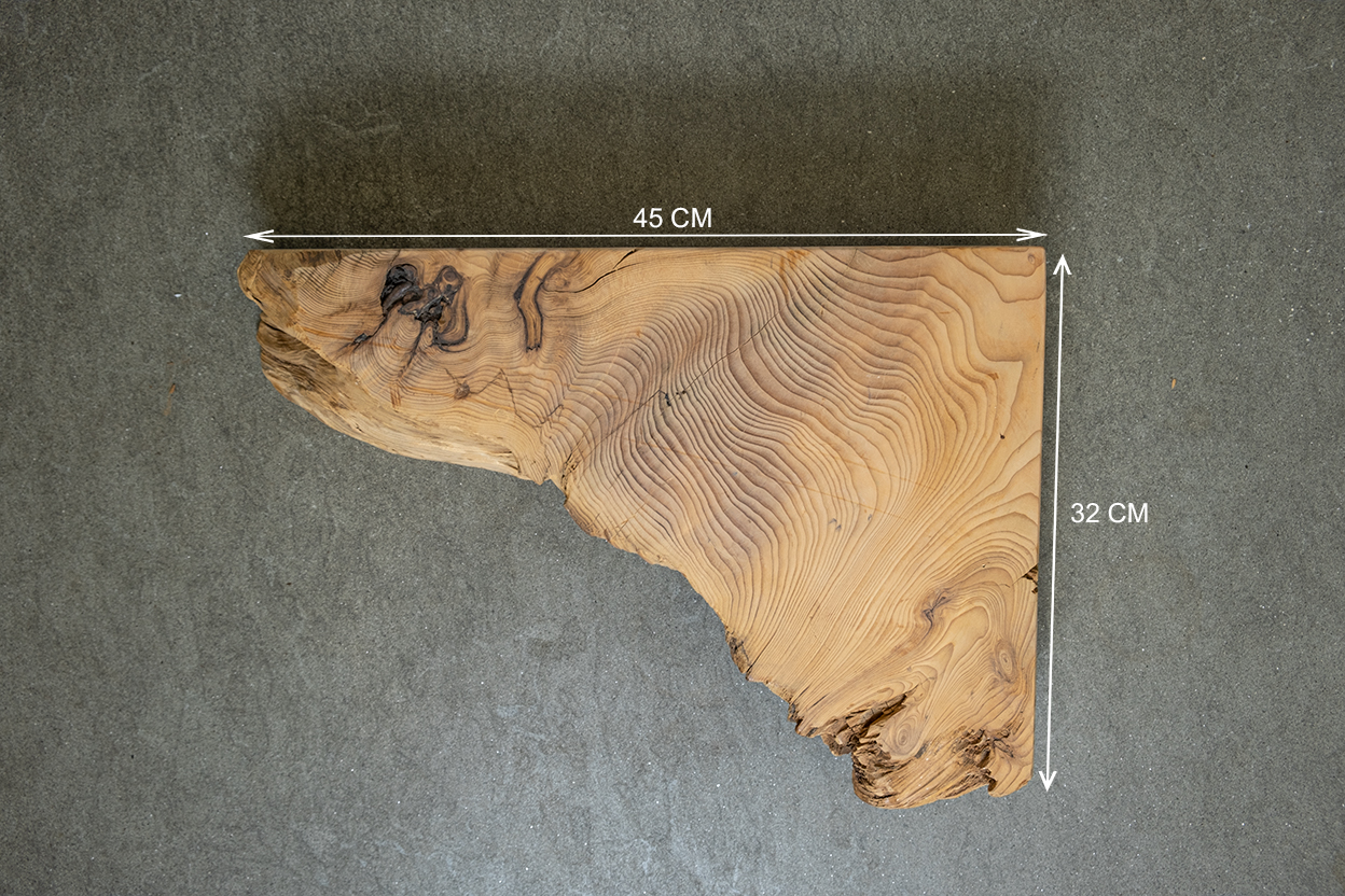 Plan de vasque en bois flotté de cèdre